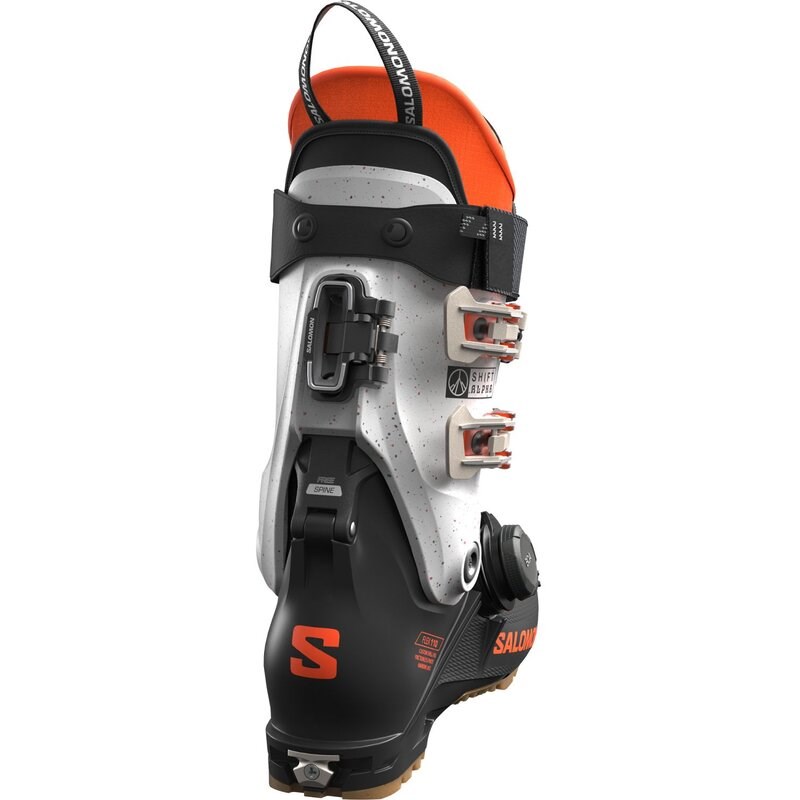 Salomon Herren Ski-Schuhe ALP. BOOTS SHIFT ALPHA BOA 110 - Schwarz/Orange Tiger/Orange Tiger