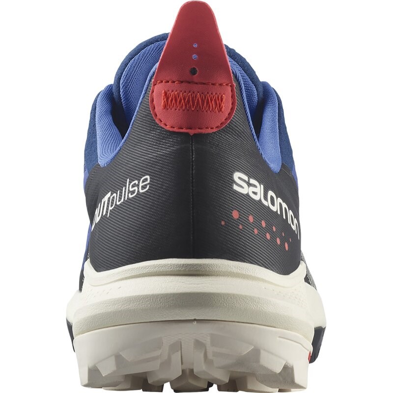 Salomon Herren Multifunktionsschuhe SHOES OUTpulse GTX Estate - Estate-Blau/Vanilleeis/Mohnrot