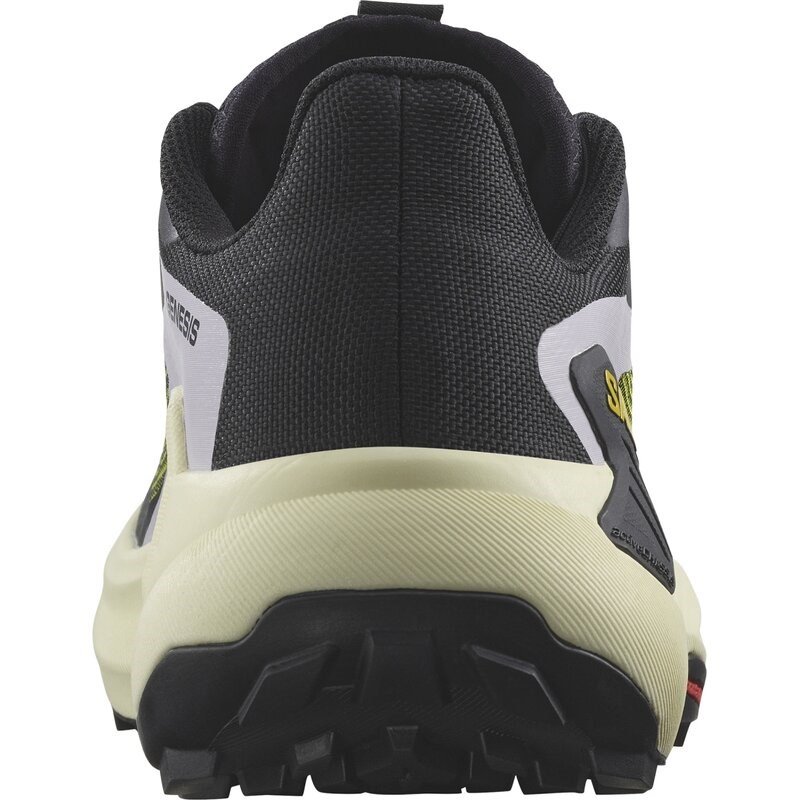 Salomon Damen Trailrunningschuhe SHOES GENESIS W - Schwarz/Schwefelquelle/Orchideenblüte