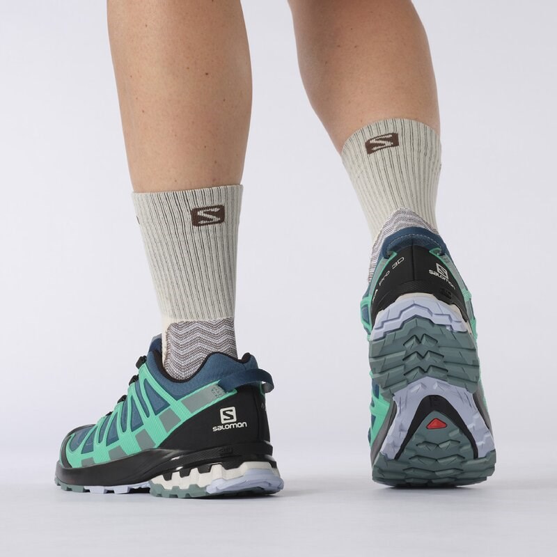 Salomon Damen Trailrunningschuhe SHOES XA PRO 3D v8 GTX W - Legionblau/Trooper/Minzblatt