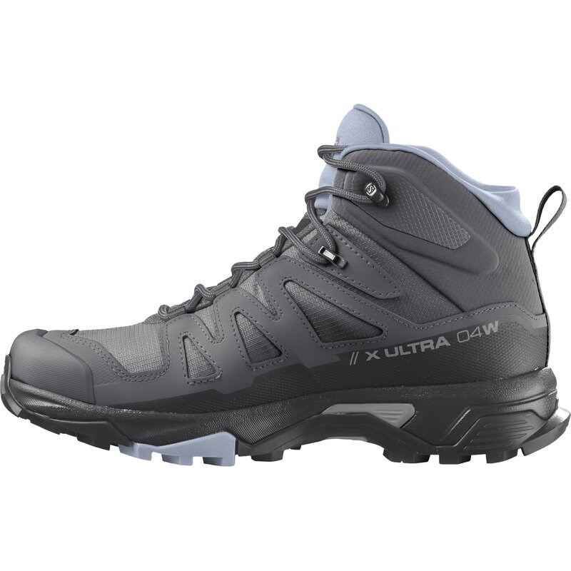Salomon Damen Multifunktionsstiefel SHOES X ULTRA 4 MID GTX W - Magnet/Schwarz/Zen Blau