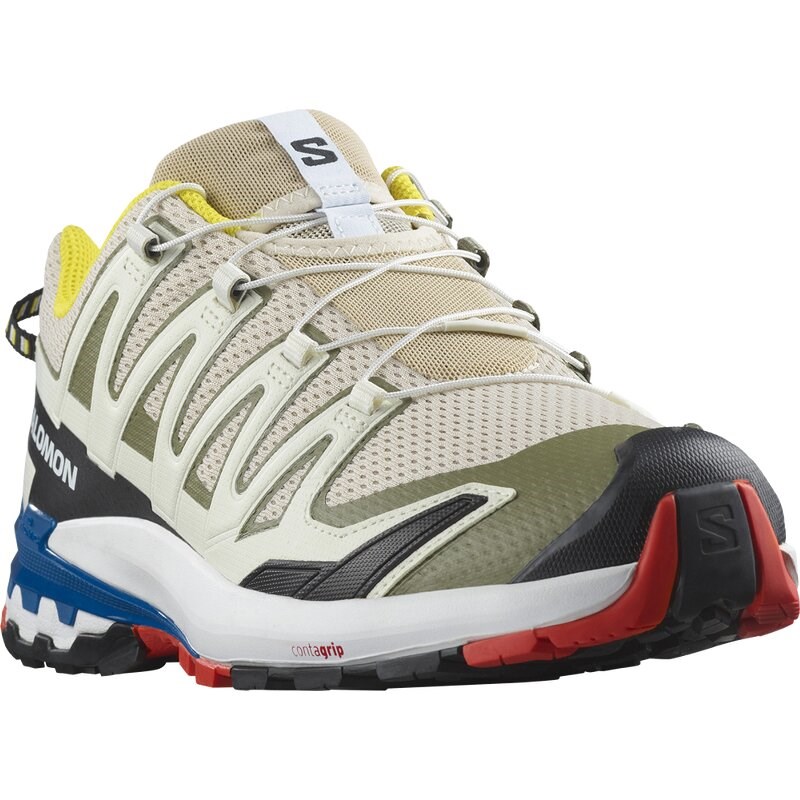 Salomon Herren Trailrunningschuhe SHOES XA PRO 3D V9 Rainy - Regentag/Weiß/Lapisblau