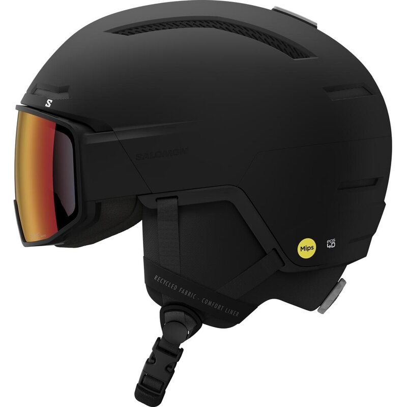 Salomon Herren Helm HELMET DRIVER PRO SIGPHOTO MIPS - Schwarz