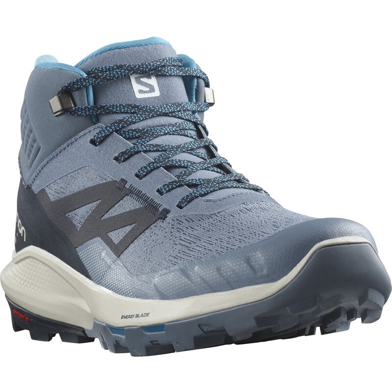 Salomon Herren Multifunktionsstiefel SHOES OUTpulse Mid GTX China - Chinablau/Kohlenstoff/Mondgestein