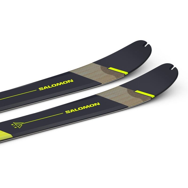 Salomon Herren Freeride Ski N MTN 84 PURE Rainy - Regentag/Pastell-Neon-Limette 1/Schwarz