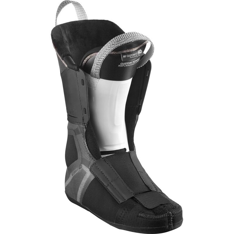 Salomon Damen Ski-Schuhe ALP. BOOTS - Schwarz/Hellbronze Metallic/Schwarz