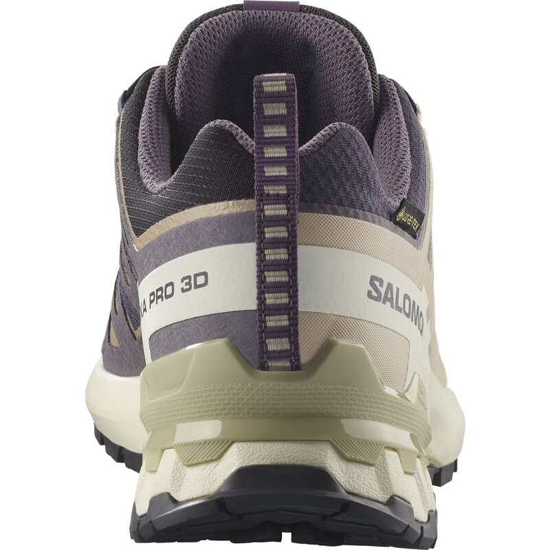 Salomon Damen Trailrunningschuhe SHOES XA PRO 3D V9 GTX W 9 - Neun Eisen/Oxford Tan/Luzerne