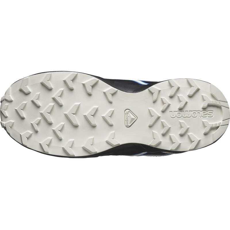 Salomon Kinder Trekkinghalbschuhe SHOES SPEEDCROSS WP J - Schwarz/Vanilleeis/Französischblau