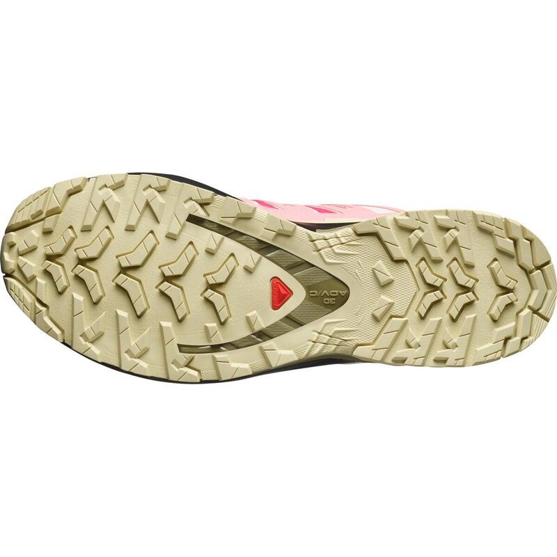 Salomon Damen Trailrunningschuhe SHOES XA PRO 3D V9 GTX W - Rotrot/Vanilleeis/Martini-Olive
