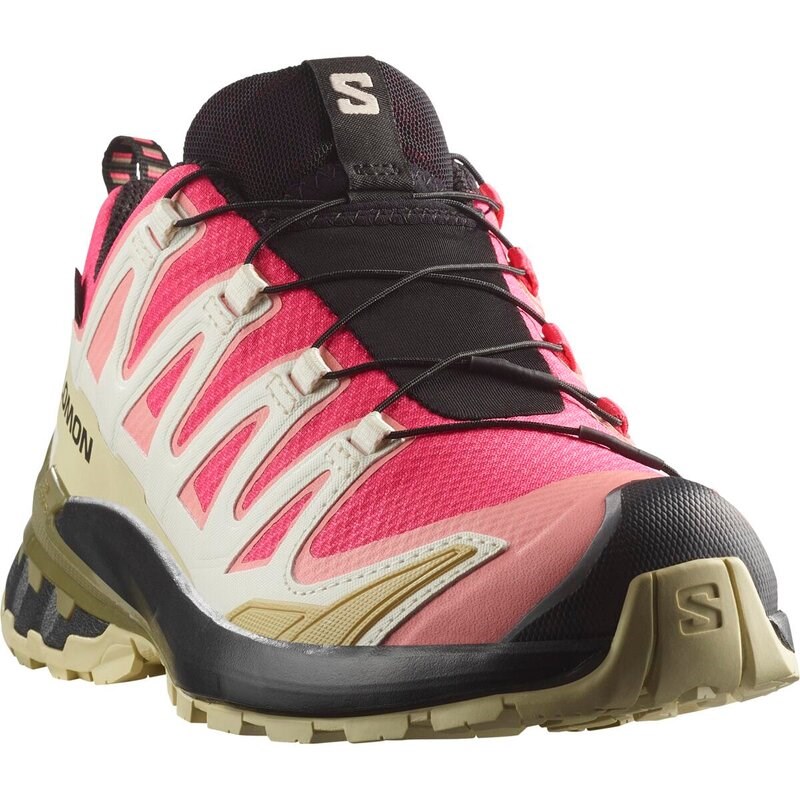 Salomon Damen Trailrunningschuhe SHOES XA PRO 3D V9 GTX W - Rotrot/Vanilleeis/Martini-Olive