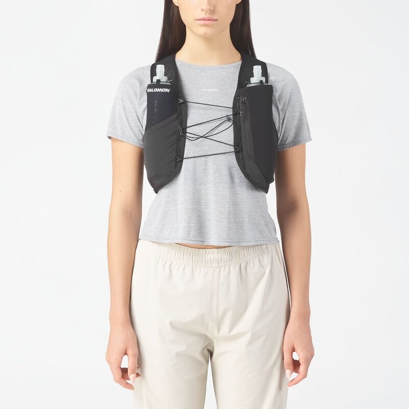 Salomon Rucksack GRVL SKIN 4 SET - SCHWARZ