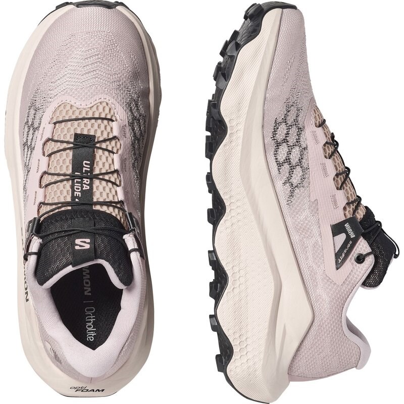 Salomon Damen Trailrunningschuhe SHOES ULTRA GLIDE 4 W - Schattengrau/Tapioka/Schwarz