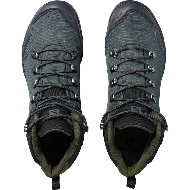 Salomon Herren Trekkingschuhe "OUTback 500 - Ebenholz/Schwarz/Traubenblatt