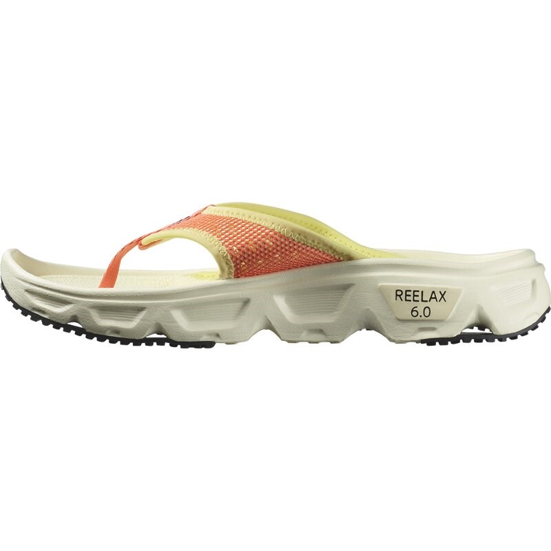 Salomon Damen Freizeitschuhe SHOES REELAX BREAK 6.0 W - Frischer Lachs/Transparentes Gelb/Sonne