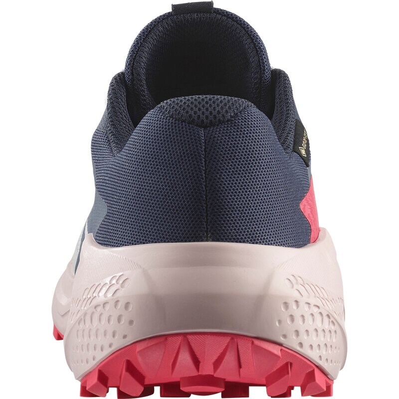 Salomon Damen Trailrunningschuhe SHOES ALPHAGLIDE GTX W - Mondfelsen/Blaue Nächte/Rotrot