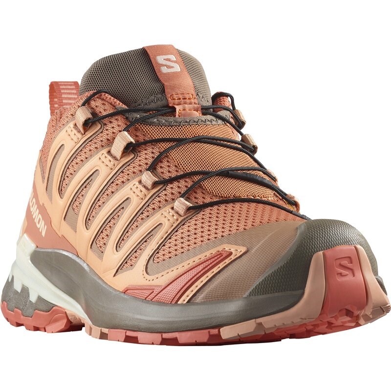 Salomon Damen Trailrunningschuhe SHOES XA PRO 3D V9 W - Sonnengebacken/Frischer Lachs/Präriesonne