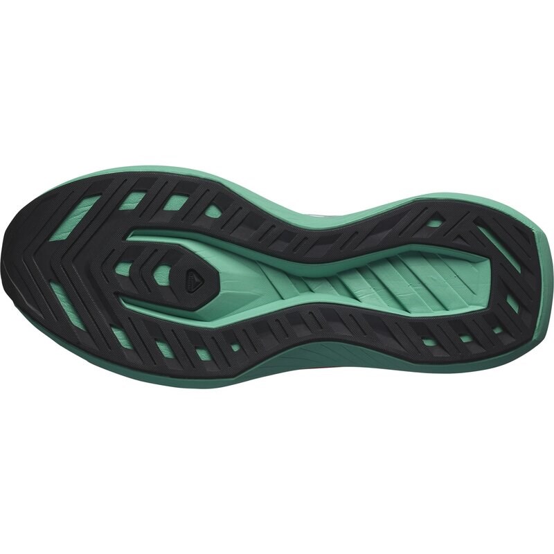 Salomon Herren Laufschuhe SHOES DRX BLISS 2 - Weiß/Elektrisches Grün/Kirschtomate