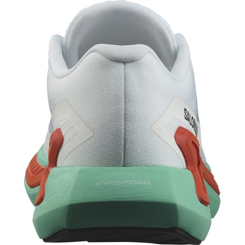 Salomon Herren Laufschuhe SHOES DRX BLISS 2 - Weiß/Elektrisches Grün/Kirschtomate