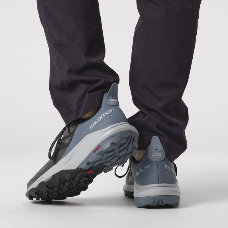 Salomon Herren Multifunktionsschuhe SHOES OUTpulse GTX - Magnet/Beringmeer/Schwarz