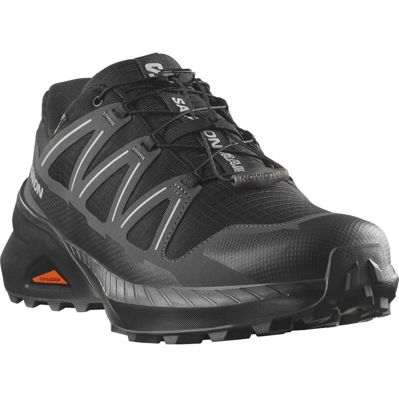 Salomon Herren Trailrunningschuhe SHOES SPEEDCROSS PEAK GTX - Schwarz/Schwarz/Asphalt
