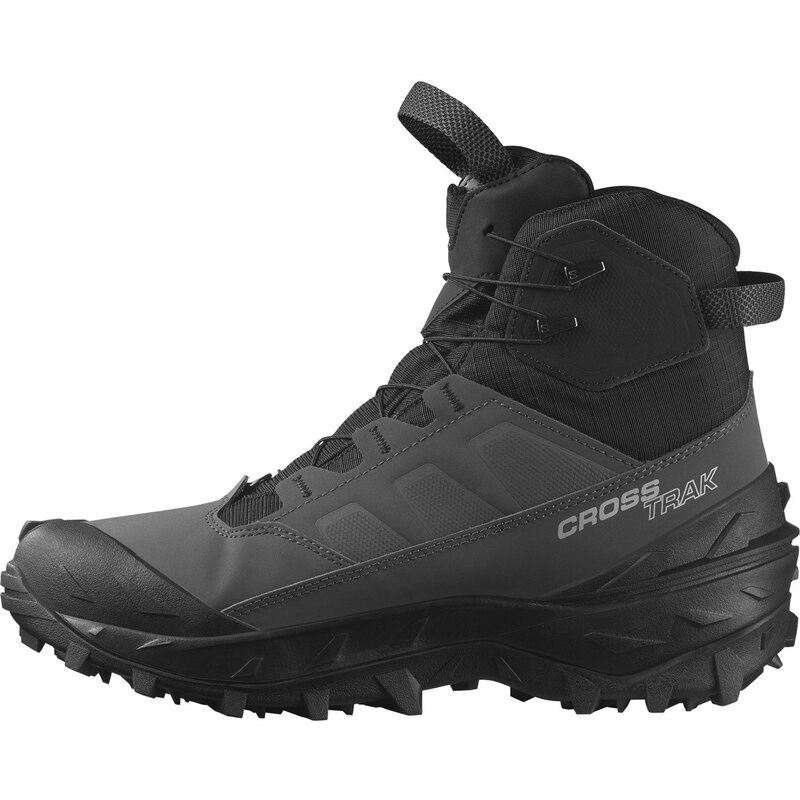 Salomon Herren Stiefel SHOES CROSSTRAK POWDER WP - Asphalt/Schwarz/Haifischhaut