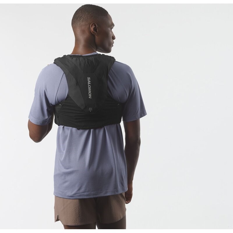 Salomon Rucksack ADV SKIN 5 SET - SCHWARZ