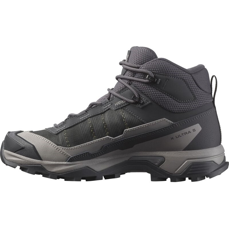 Salomon Damen Trekkingstiefel SHOES X ULTRA 5 MID GTX W 9 - Neun Eisen/Möwe/Weicher Ton