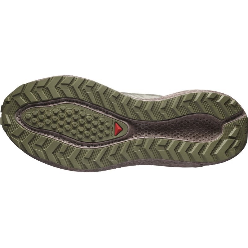 Salomon Herren Laufschuhe SHOES AERO BLAZE 3 GRVL GTX - Tee/Eisen/Verbrannt Ocker