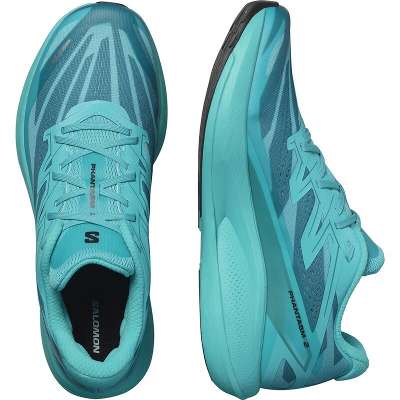 Salomon Herren Laufschuhe SHOES PHANTASM 2 - Pfauenblau/Tahitianische Flut/Schwarz
