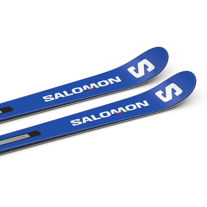 Salomon Kinder Racing Ski NX - Rennblau/Weiß