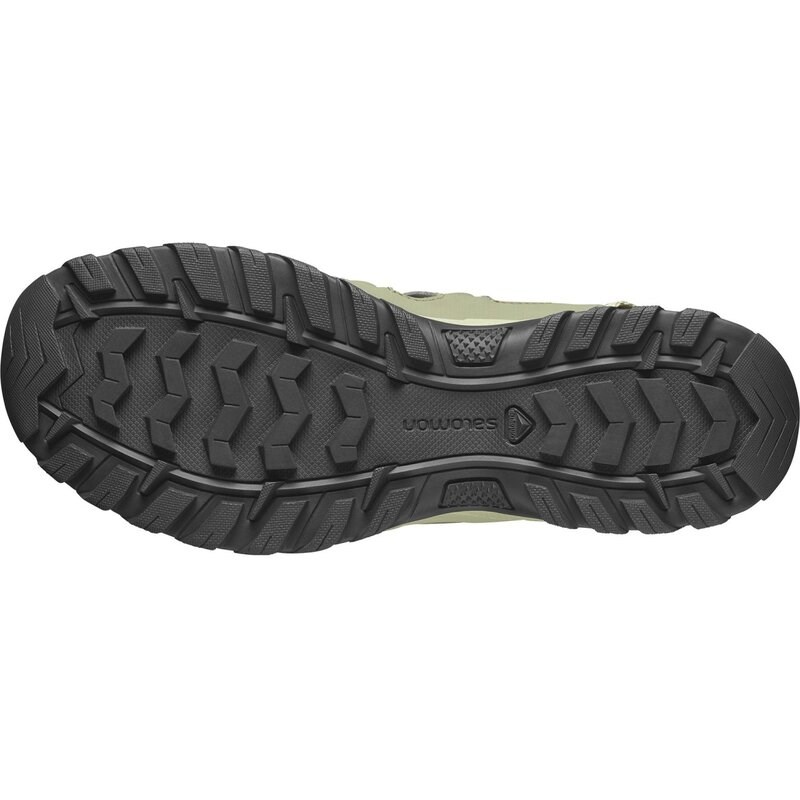 Salomon Herren Freizeitschuhe SHOES ALHAMA - Tiefes Flechtengrün/Asphalt/Schwarz