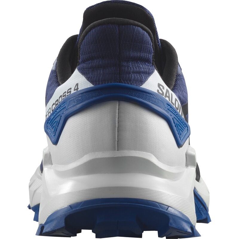 Salomon Herren Trailrunningschuhe SHOES SUPERCROSS 4 - Blauer Druck/Schwarz/Lapisblau
