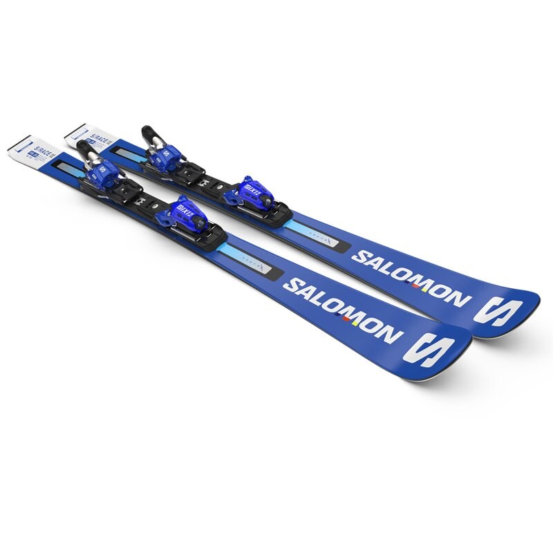Salomon Kinder Racing Ski NX - Rennblau/Weiß