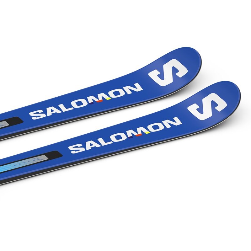 Salomon Kinder Racing Ski NX - Rennblau/Weiß
