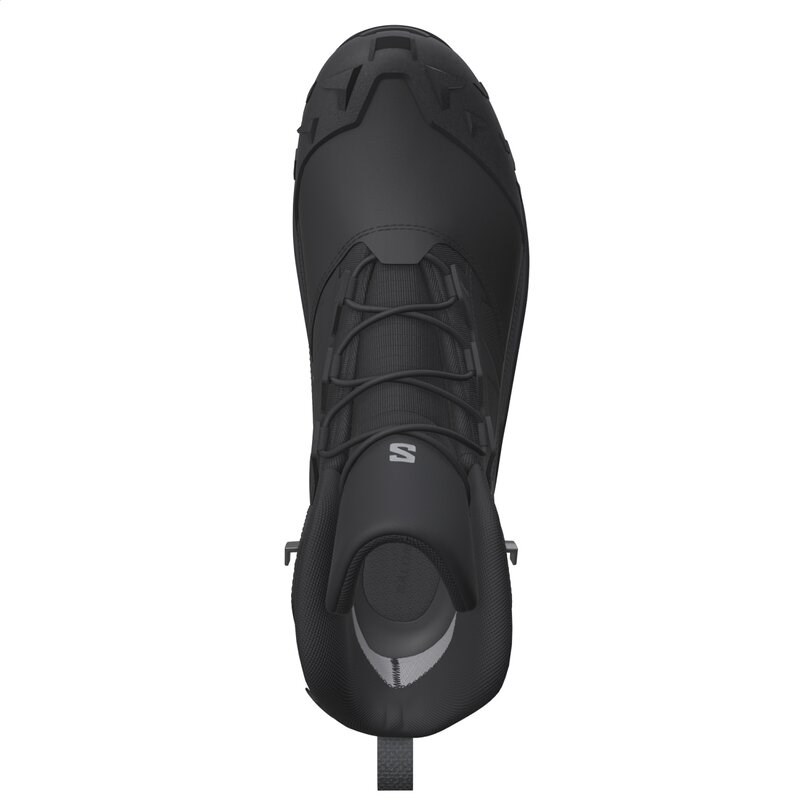 Salomon Herren Stiefel SHOES CROSSTRAK WP - Schwarz/Schwarz/Asphalt