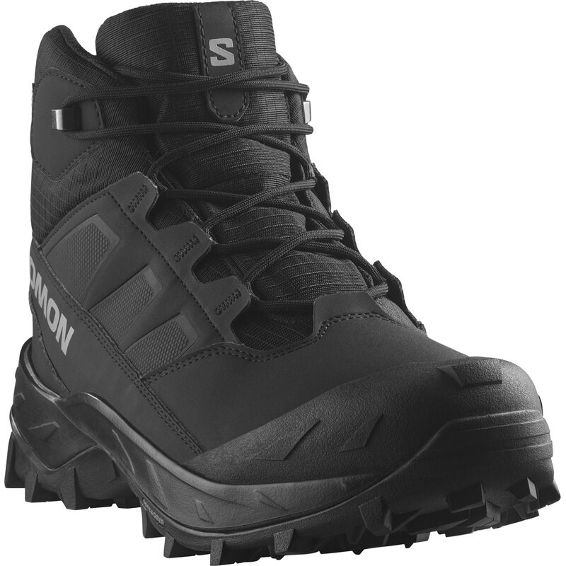 Salomon Herren Stiefel SHOES CROSSTRAK WP - Schwarz/Schwarz/Asphalt