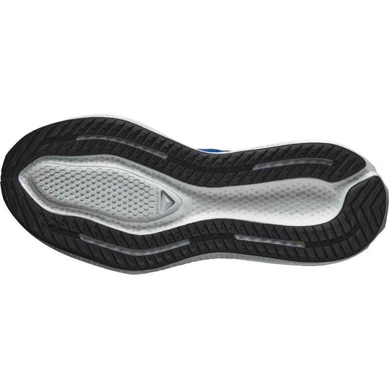 Salomon Herren Laufschuhe SHOES AERO GLIDE 3 French - French Blue/Weiß/Cherry Tomato