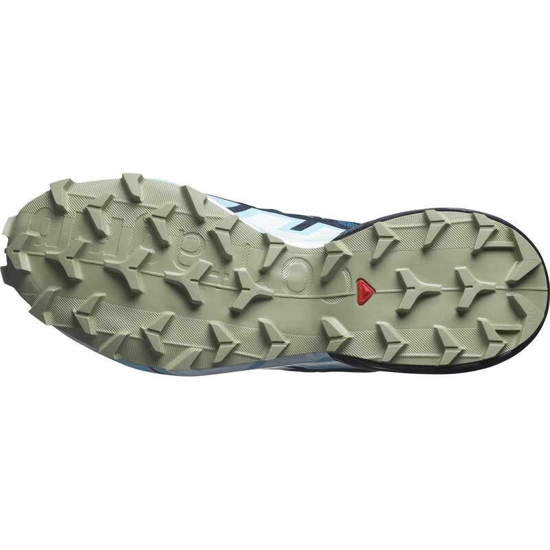 Salomon Damen Trailrunningschuhe SHOES SPEEDCROSS 6 W - Tahitianische Flut/Kohlenstoff/Tee