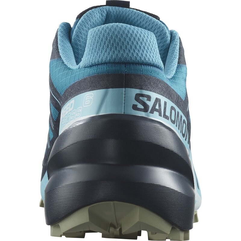 Salomon Damen Trailrunningschuhe SHOES SPEEDCROSS 6 W - Tahitianische Flut/Kohlenstoff/Tee