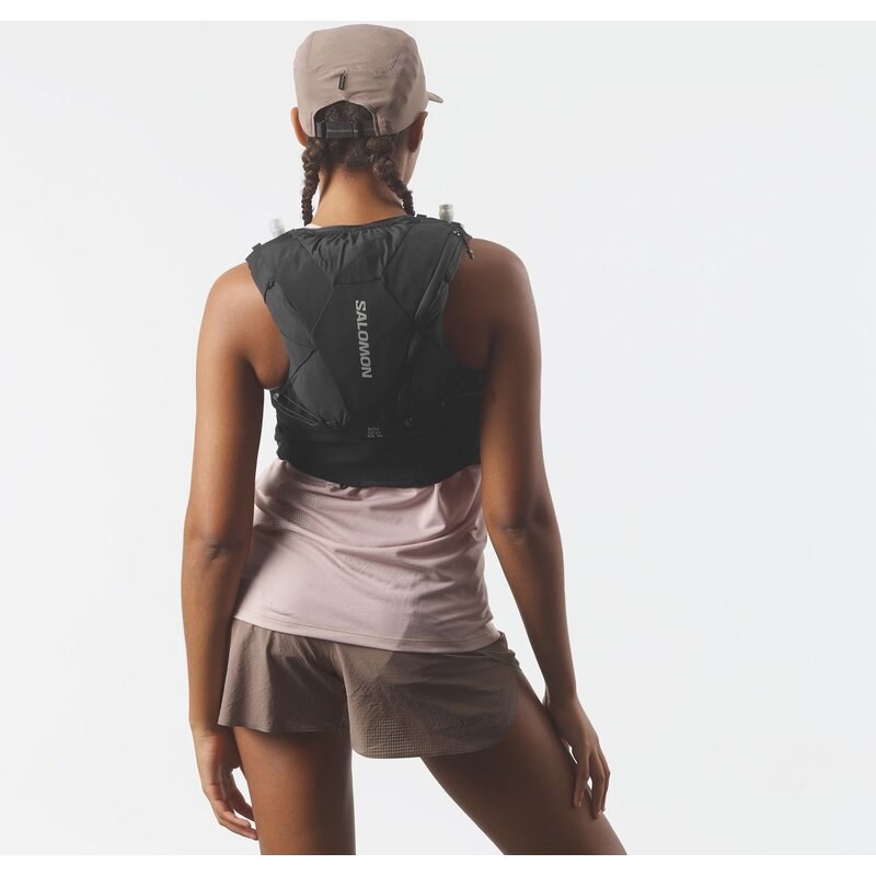 Salomon Rucksack ADV SKIN 12 WOMEN SET - SCHWARZ / Asphalt