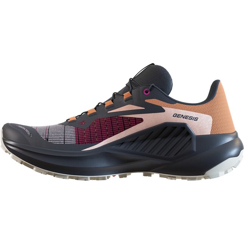 Salomon Damen Trailrunningschuhe SHOES GENESIS W - Paradiesvogelblume/Schwarz/Mandelmilch