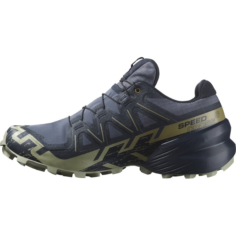 Salomon Herren Trailrunningschuhe SHOES SPEEDCROSS 6 GTX - Grisaille/Kohlenstoff/Tee