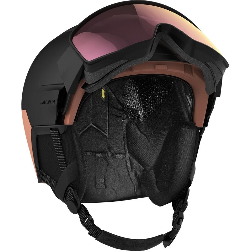 Salomon Herren Helm HELMET DRIVER PRO SIGMA MIPS Black - Schwarz/Roségold