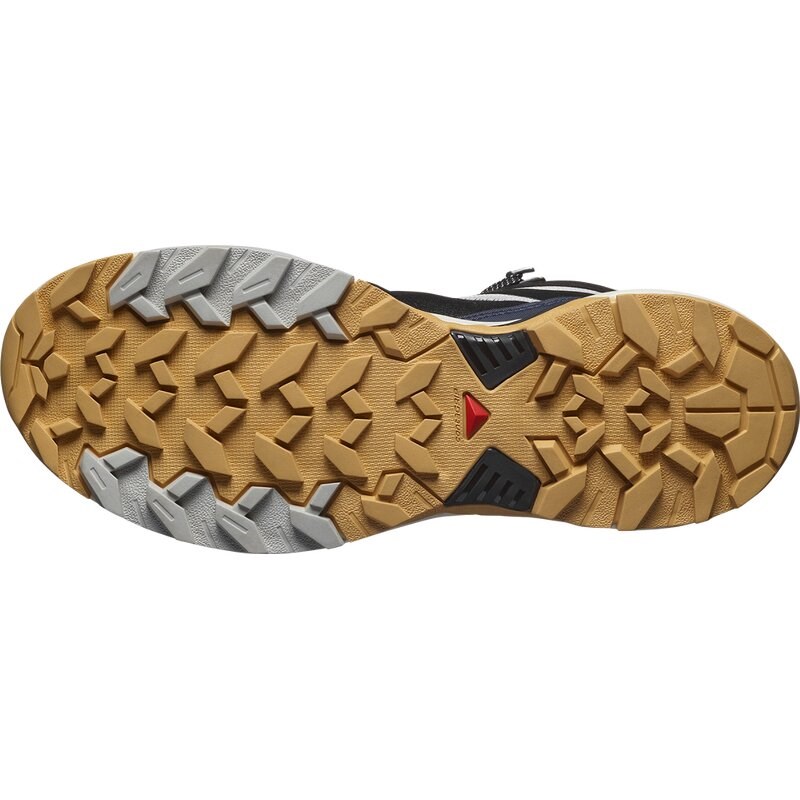 Salomon Herren Multifunktionsstiefel SHOES X ULTRA 360 EDGE MID GTX - Grauviolett/Schwarz/Surf the Web