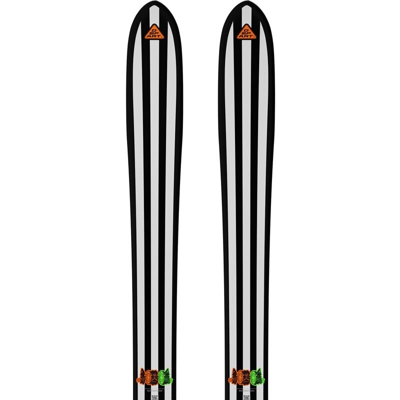 Salomon Herren All-Mountain Ski N départ 1.0 - Schwarz/Weiß/Neon Punch