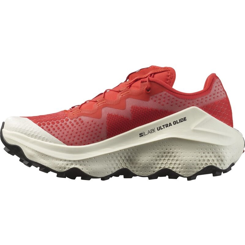 Salomon Herren Trailrunningschuhe SHOES - Feuriges Rot/Pompejanisches Rot/Vanilleeis