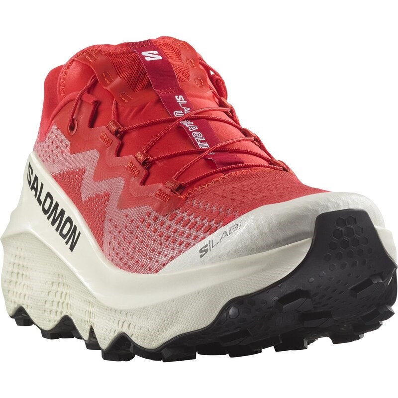 Salomon Herren Trailrunningschuhe SHOES - Feuriges Rot/Pompejanisches Rot/Vanilleeis