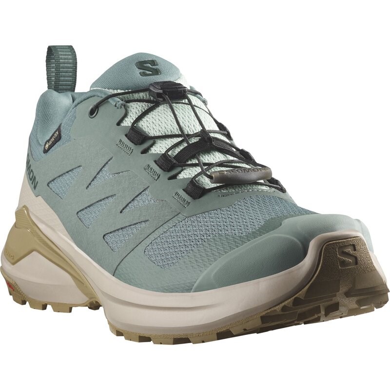 Salomon Damen Trailrunningschuhe SHOES X-ADVENTURE GTX W - Nordatlantik / Federgrau / Antikbronze