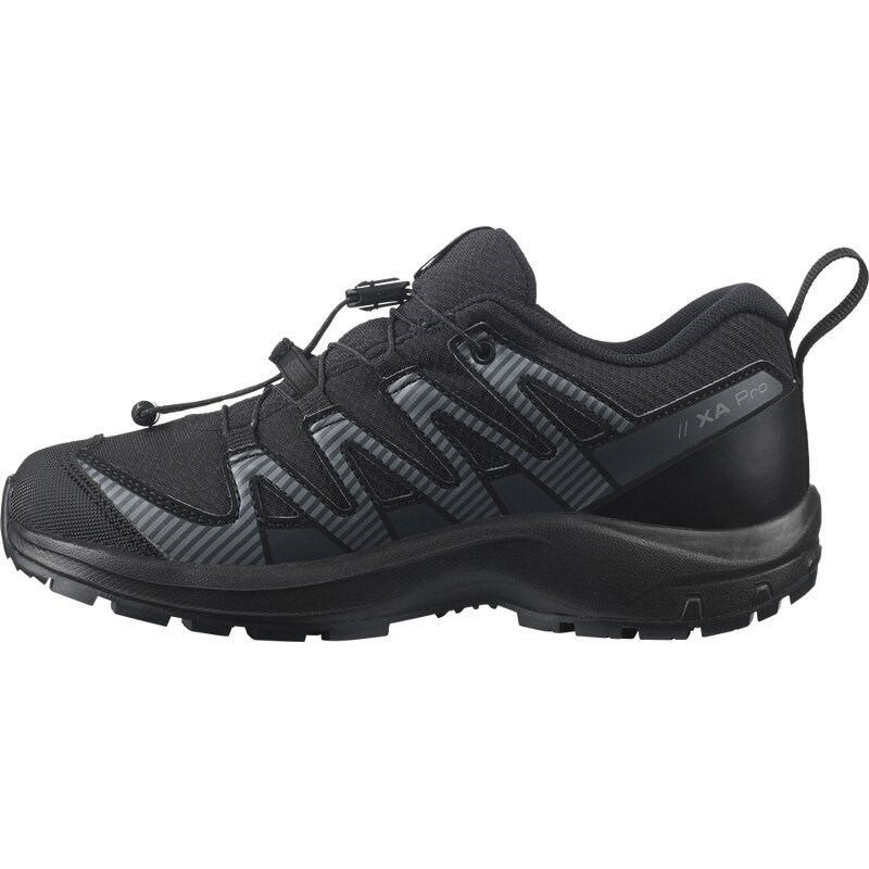 Salomon Kinder Multifunktionsschuhe SHOES XA PRO V8 CSWP J - Schwarz/Schwarz/Ebenholz