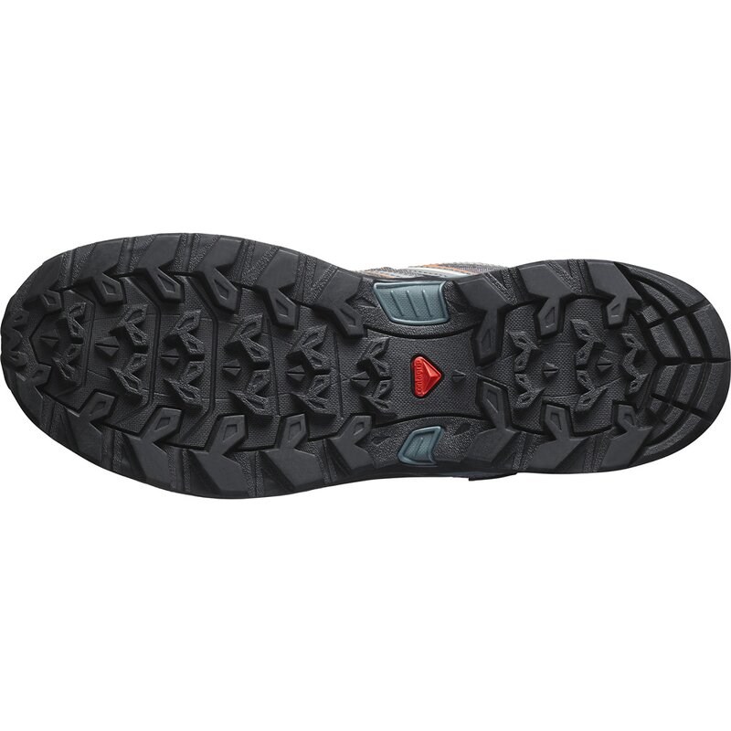 Salomon Damen Multifunktionsstiefel SHOES X ULTRA PIONEER MID GTX W - Magnet/Quiet Shade/Coral Gold